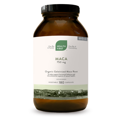 Organic Maca 750mg, 180 Capsules