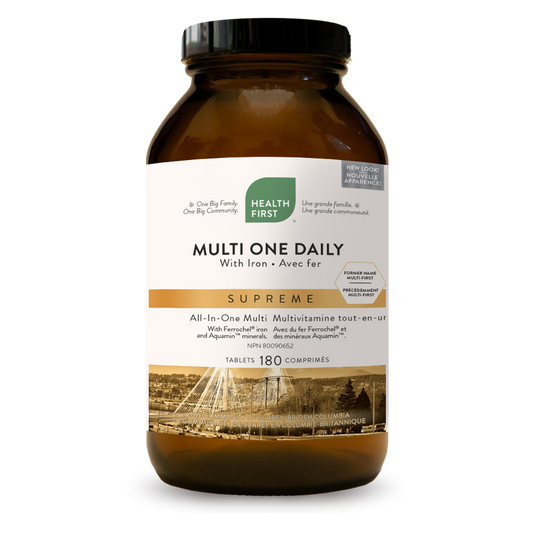 Multivitamin One Daily - With Iron Supreme, 180 Tablets