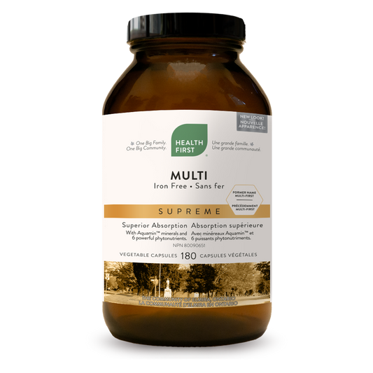 Multivitamin - Iron Free Supreme, 180 Capsules