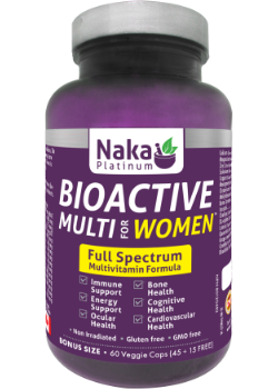 Naka Platinum Bioactive Multi for Women - 60 VCAP