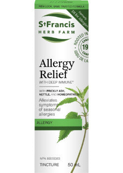 St Francis Herb Farm Allergy Relief with Deep Immune®, 50mL