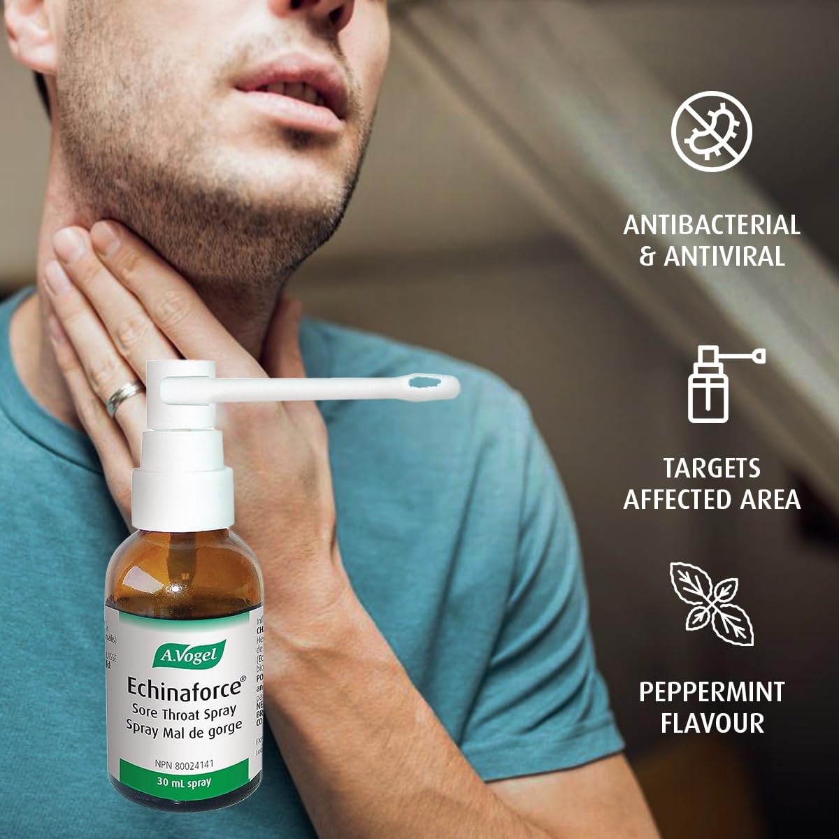 Echinaforce Sore Throat Spray Fast Acting Relief 30mL