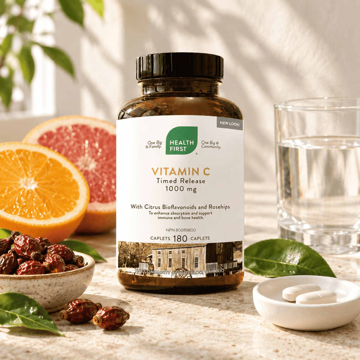 Vitamin C Timed-Release 1000mg, 180 Tablets
