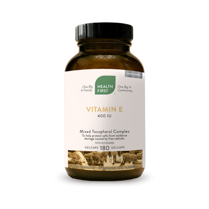 Vitamin E 400IU, 180 Gel Capsules