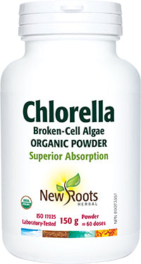 New Roots Herbal Chlorella, 150g Powder