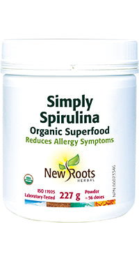 New Roots Herbal Simply Spirulina (powder), 227g