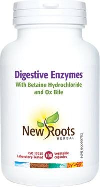 New Roots Herbal Digestive Enzymes, 100 Caps