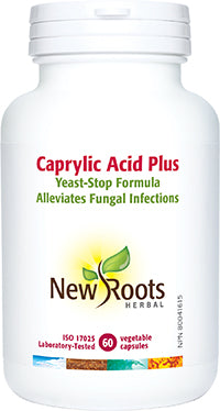 New Roots Herbal Caprylic Acid Plus, 60 Caps