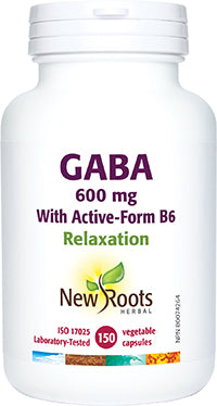 New Roots Herbal GABA, 150 Caps