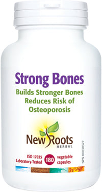 New Roots Herbal Strong Bones, 180 Caps