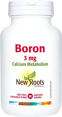 New Roots Herbal Boron, 90 Caps
