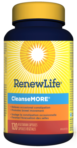 Renew Life® CleanseMORE®, Constipation Relief, 120 Caps