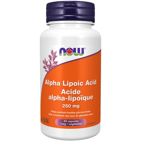 NOW Alpha Lipoic Acid 250 mg, 120 Caps