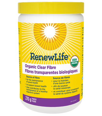 Renew Life Organic Clear Fibre, 270 g