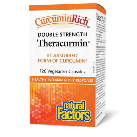 Natural Factors Theracurmin® CurcuminRich™, 120 Caps.