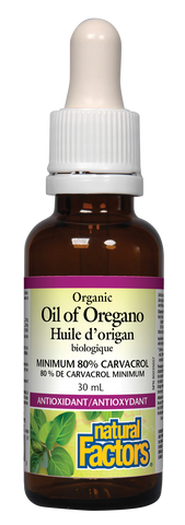 Natural Factors Oil of Oregano, 30mL